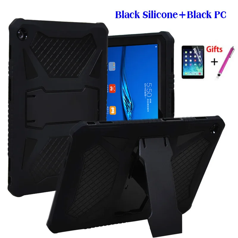 

For Huawei MediaPad M5 8.4 case PC and Silicon Cover for MediaPad M5 8.4 SHT-W09 SHT-AL09 8.4 inch Heavy Duty Armor Kids funda