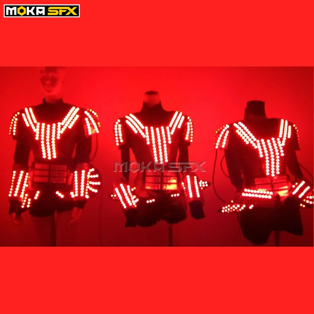 Женская яркая сценическая одежда светящийся костюм RGB Женский для бальной