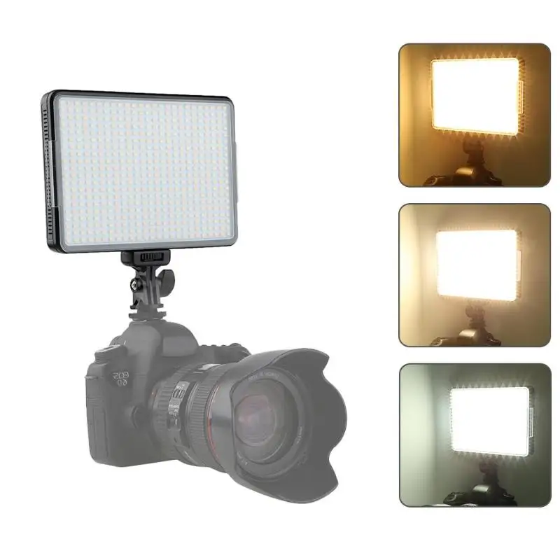 

64/160/300/500 LED Studio Photography Fill Light Photo Camera Lights for Canon Nikon Digital Camera DSLR Video Photo Lamp Light