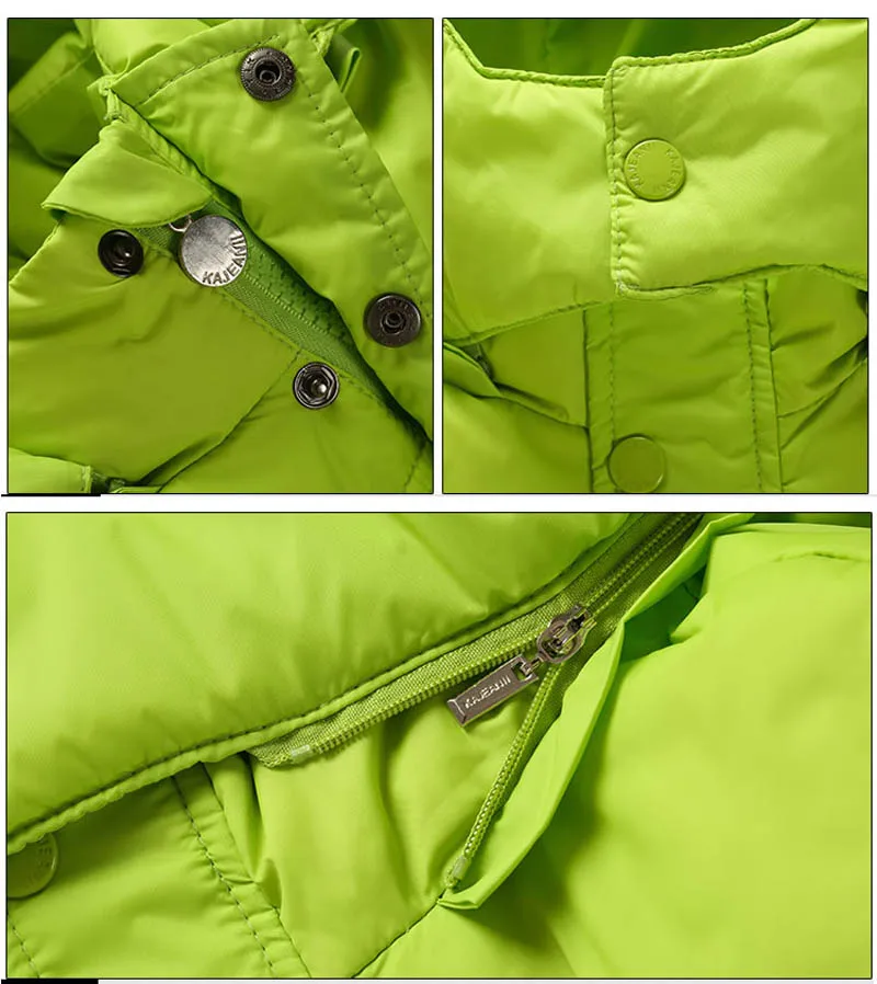 Зимние куртки для девочек Брендовая детская одежда с капюшоном для маленьких девочек; верхняя одежда для детей от 1 года до 7 лет; пуховое пальто для мальчиков Зимние куртки