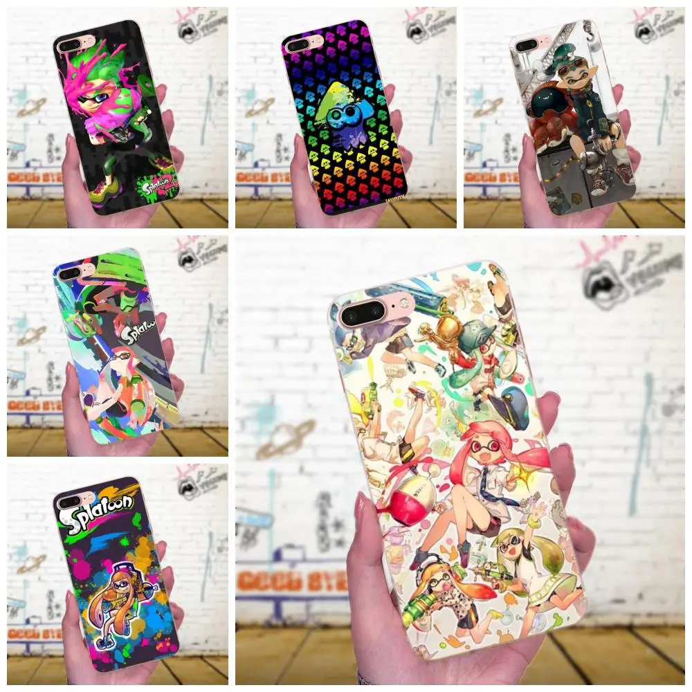 

Cute Hot Splatoon Art Pattern Best For Huawei Mate 7 8 9 10 20 P8 P9 P10 P20 P30 Lite Plus Pro 2017 Soft TPU Fashion Cell Case