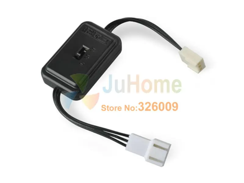 

PcCooler SC01 PC CPU Fan Speed Controller 12V Reducing Noise For 3 pin fan Speed Control 3 Level Adjustment 100% 85% 70%