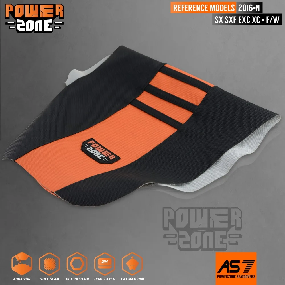 Ребристое сиденье для захвата Powerzone чехол в рубчик KTM модели SX EXC XC мотокросса MX dirt