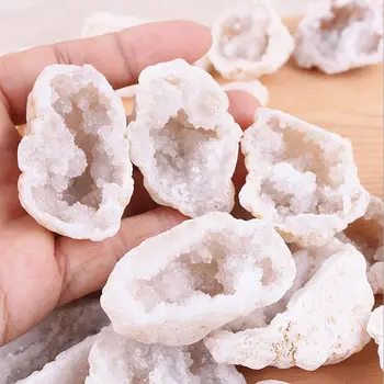 

Natural Drusy Crystal Quartz Cluster Agate Geode Healing Specimen Home Decor 1PC