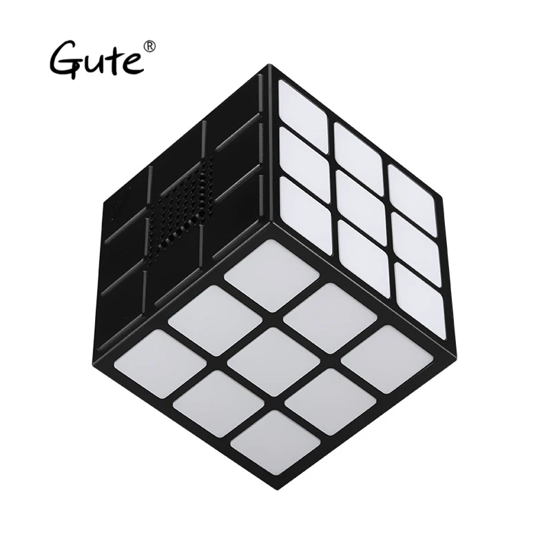 

Gute popular magic Light square portable Bluetooth speaker wireless Radio boombox stereo caixa de som portatil altavoz fre beer