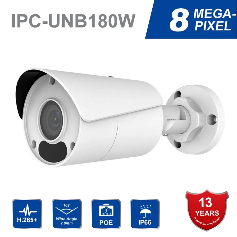 

New IP Camera 4K Recolution Fixed Lens CCTV Video Surveillance Mini Bullet Camera 30m IR 3-Axis Adjustment Ultra 265 Onvif