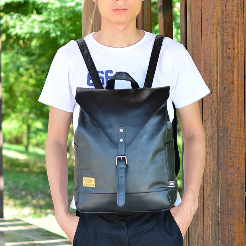 

Male Bag Large Capacity Functional Casual Backpack Fashion Package