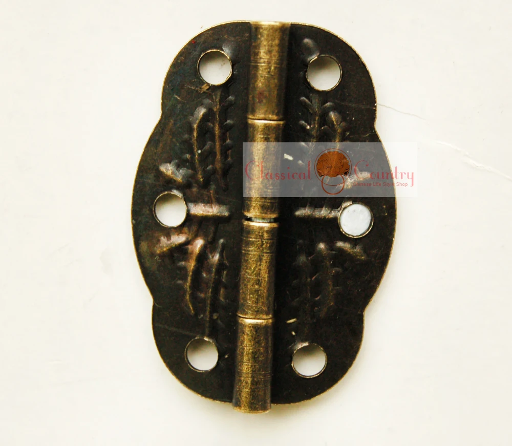 Wholesale Embossed Hinges for Trunk Jewelry Box Storage Box Case Furniture Hardware