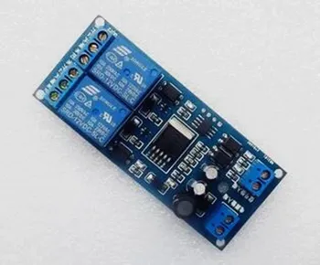 

Free Shipping!!! 12V dual / 2 relay module / programmable delay timer switch motor reversing controller