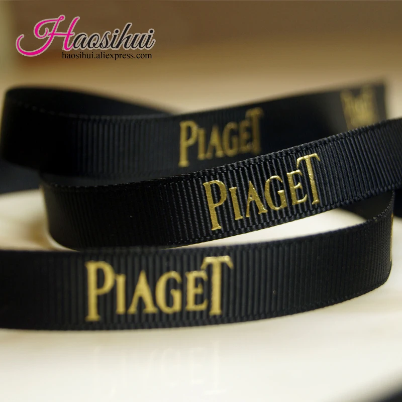 3/8''(10mm) personalized ribbons cheap printed grosgrain ribbon DIY