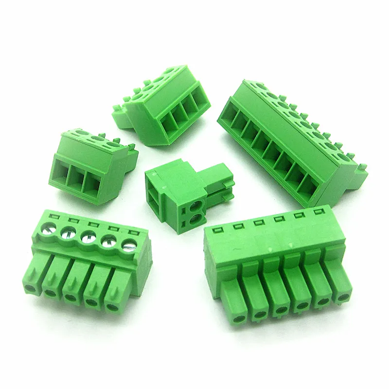 

10PCS KF2EDG 3.81 2P/3P/4P/5P/6P/8P Pluggable Terminal Block Connector 3.81mm Pitch