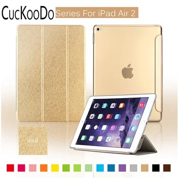 

CucKooDo For iPad Air2,Slim Fit Smart Rubber Case Cover with Auto Wake/Sleep for iPad Air 2 iPad 6 (2014 version)