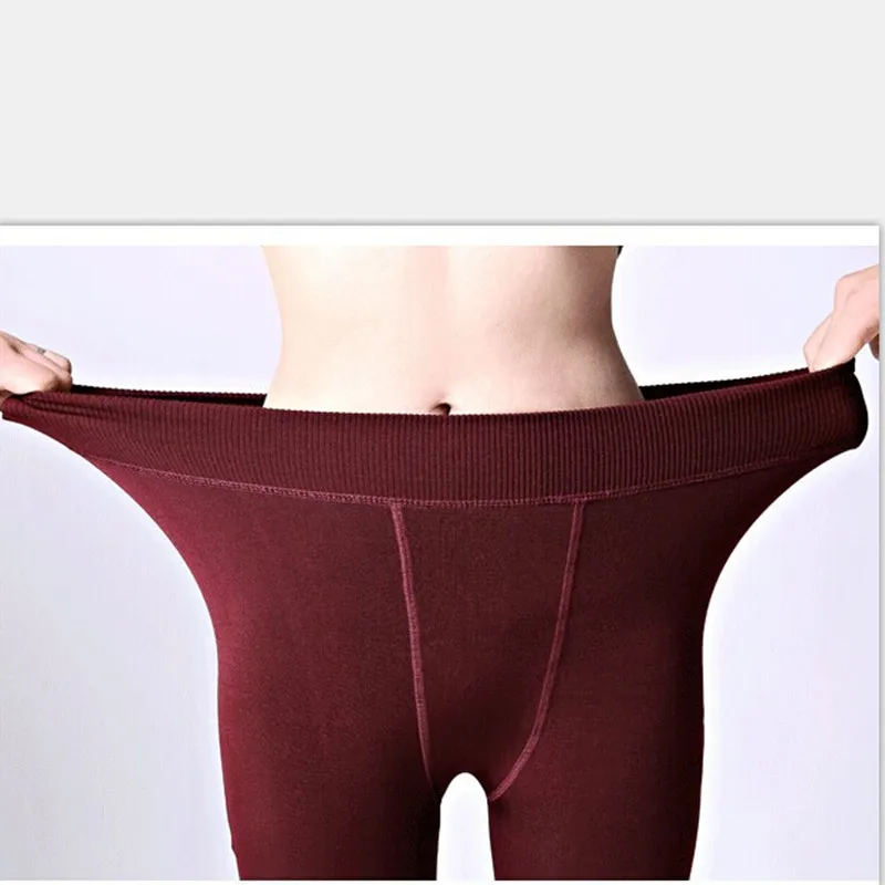 S-3XL عالية مرونة الخصر الشتاء زائد المخملية ثخن المرأة طماق السراويل نوعية جيدة الكشمير سميكة السراويل الدافئة الإناث 50 S-3XL عالية مرونة الخصر الشتاء زائد المخملية ثخن المرأة طماق السراويل نوعية جيدة الكشمير سميكة السراويل الدافئة الإناث 50