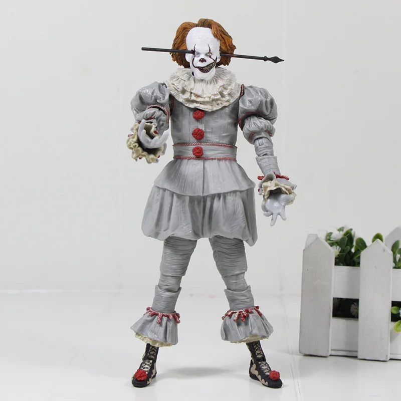 NECA Stephen King's It the Clown Pennywise Horror Action Figuren Model Spielzeug 