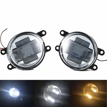 

For Toyota Front Fog Light Lamps Bumper Driving Projector Fog Lights Set kit For Toyota Yais 2006-2013 Rav Carmy Hybrid Avalon