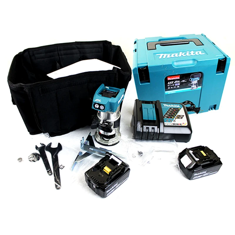 

Japan Makita Rechargeable Woodworking Trimming Engraving Machine DRT50 D.C.18V Brushless Motor Base Assembly 30000r/min 1/4"3/8"