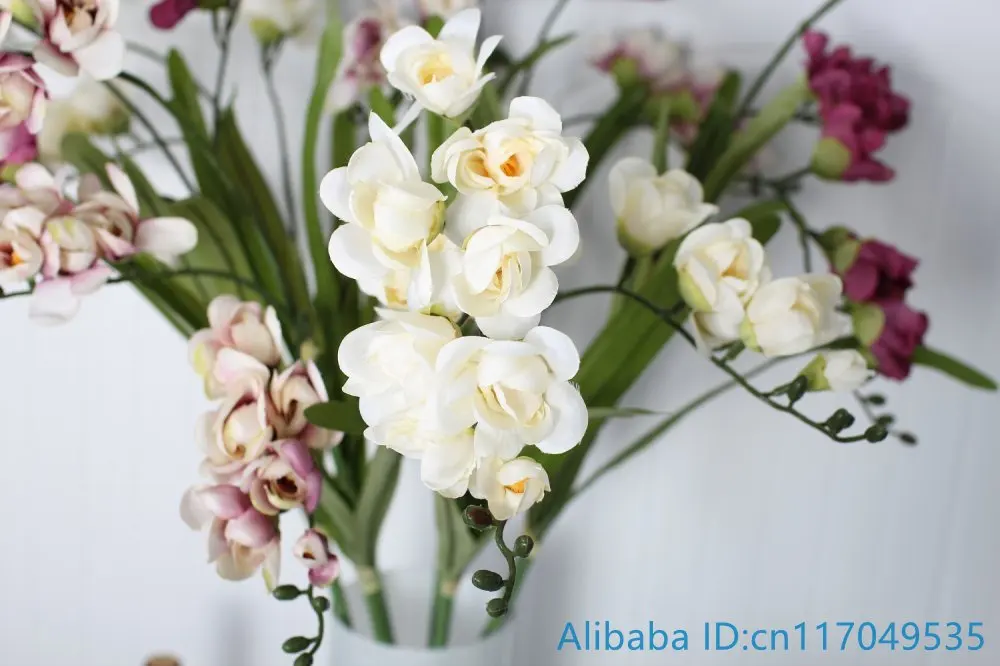 1 шт. Красивые Искусственные Convallaria majalis ландыша шелковые цветы для дома украшения подарок 3 Цвета F375