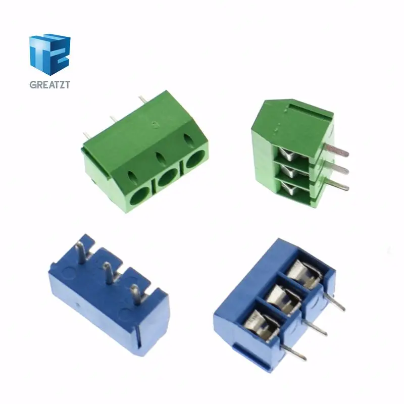 10 шт. 3 P Pin Клеммная колодка соединитель 5 мм Шаг 5.08 301 3P Pin|pitch connector|pitch pin |