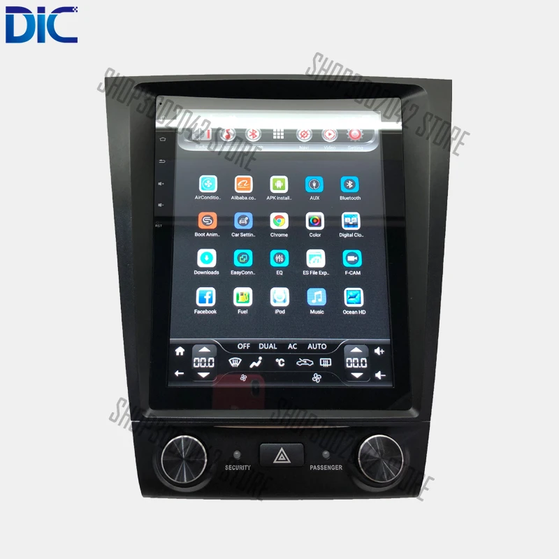 Cheap DLC Android system Navigation GPS car player Video 10.4 inches auto radio Steering-Wheel bluetooth For lexus GS 2004-2011 1