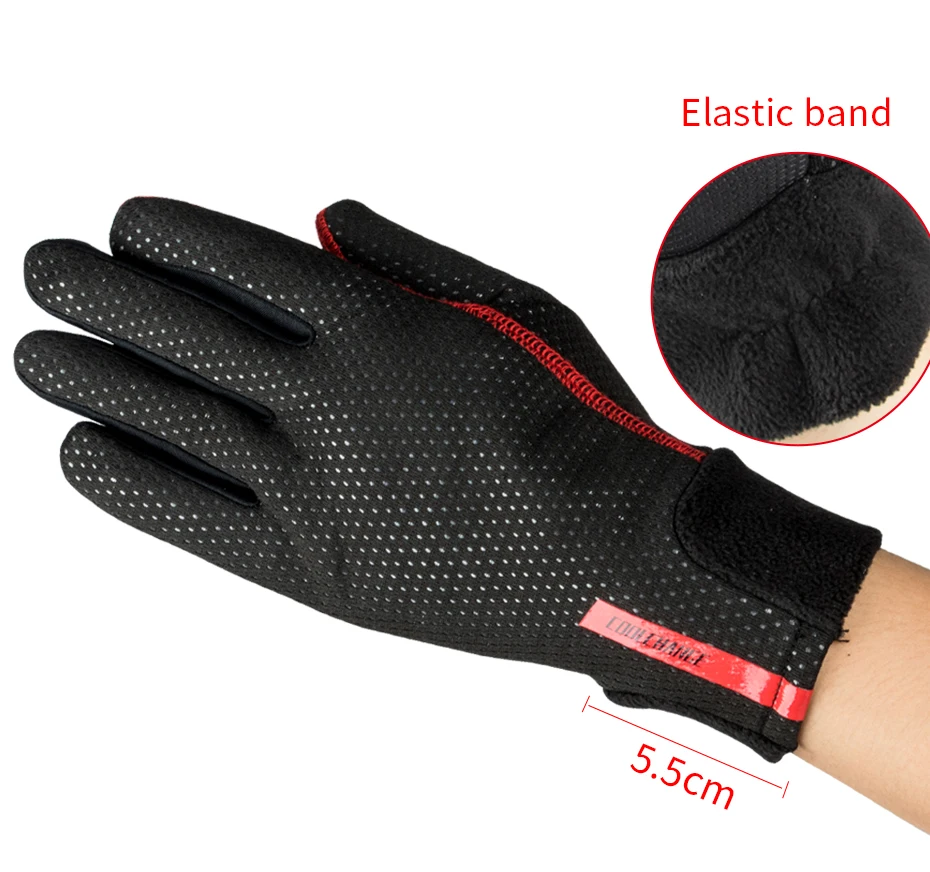 Coolchange для велосипедов перчатки для зимних видов спорта водонепроницаемые теплые противоскользящие велосипедные перчатки на длинные пальцы наручные Расширенный MTB велосипедные перчатки