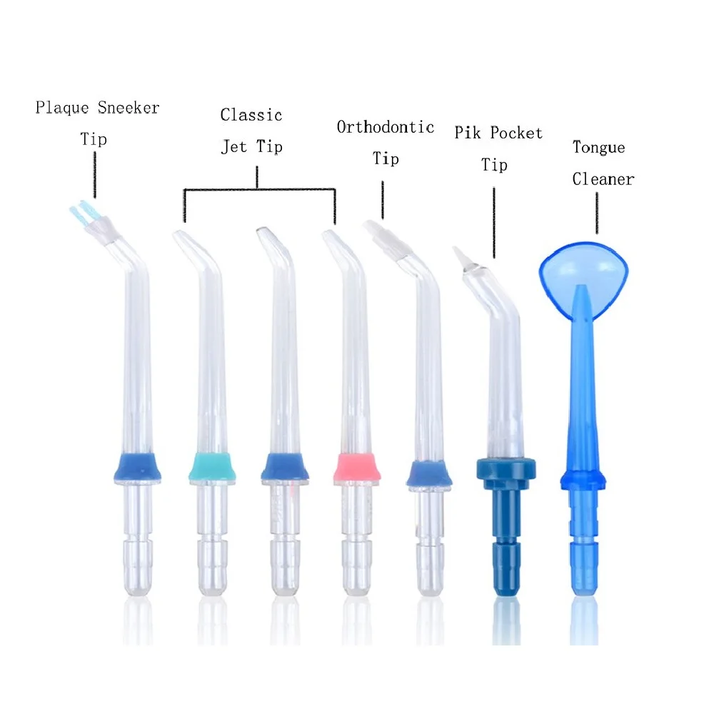 ирригатор для полости рта зубов и стоматологическая 7 насадок|dental water flosser|water