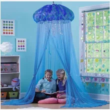 Детские балдахин для детской кроватки принцесса навес балдахин Canopy украшение для комнаты девочки летние сетчатые Детские круглая москитная сетка детские сетки