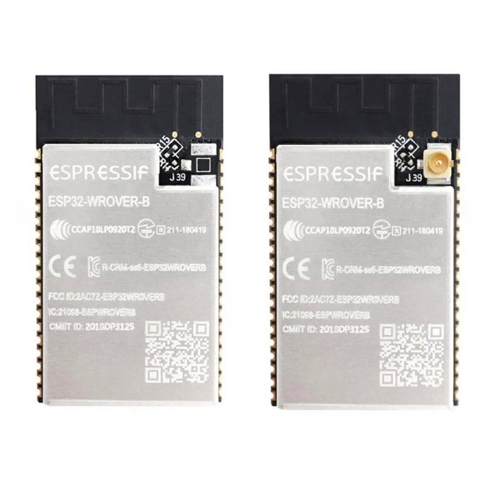 

ESP32-WROVER-B PCB onboard antenna ESP32-WROVER-IB Ipex antenna module with ESP32-D0WD WiFi-BT-BLE MCU module 4 MB SPI flash