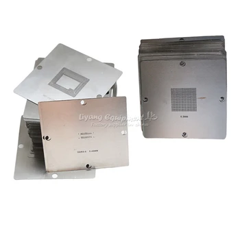 

LY common use 80MM 90MM BGA reballing stencil kit 184 pcs for bga rework station