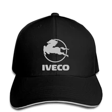 Мужские модные мужские бейсболки Iveco Man повседневные топы Черная кепка Женская солнцезащитный козырек