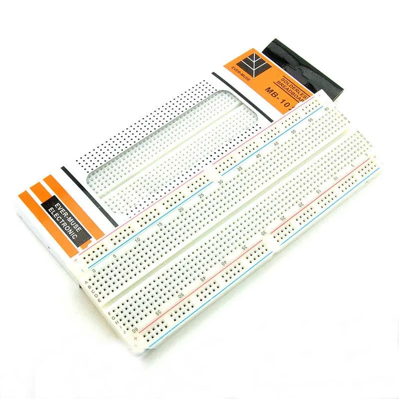 Hot DIY MB-102P MB102 Breadboard 830 Point Solderless CB Bread Board Test Develop for ATMEGA PIC Arduino UNO R3 Dropshipping Hot DIY MB-102P MB102 Breadboard 830 Point Solderless CB Bread Board Test Develop for ATMEGA PIC Arduino UNO R3 Dropshipping