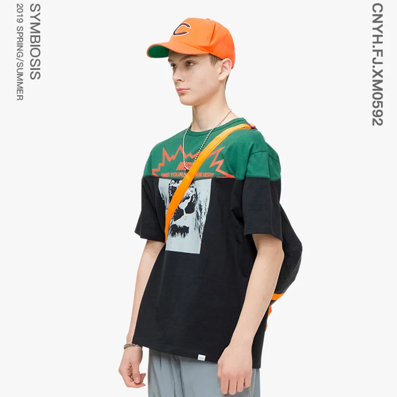 VIISHOW 2019 Brand Casual 100% Cotton t shirt men Black Printed Men's T-shirt Mens Clothing Trend O-Neck Top Tees TD1537192 VIISHOW 2019 Brand Casual 100% Cotton t shirt men Black Printed Men's T-shirt Mens Clothing Trend O-Neck Top Tees TD1537192