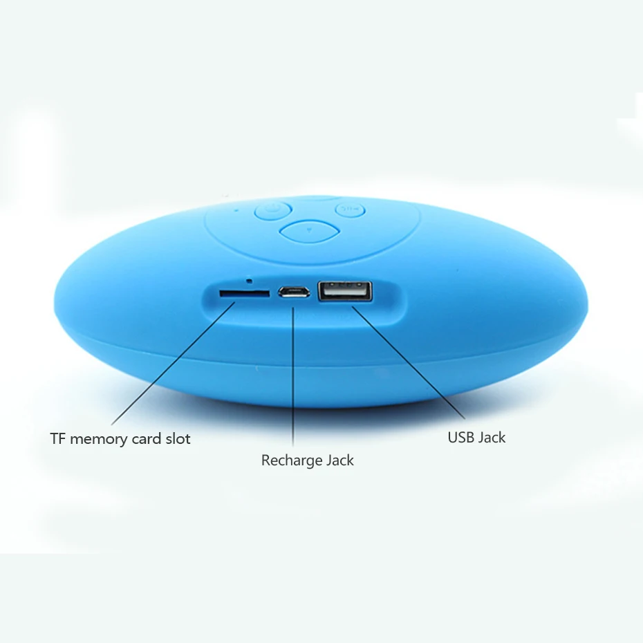 Портативный мини динамик Bluetooth для телефона ноутбука компьютера FM радио