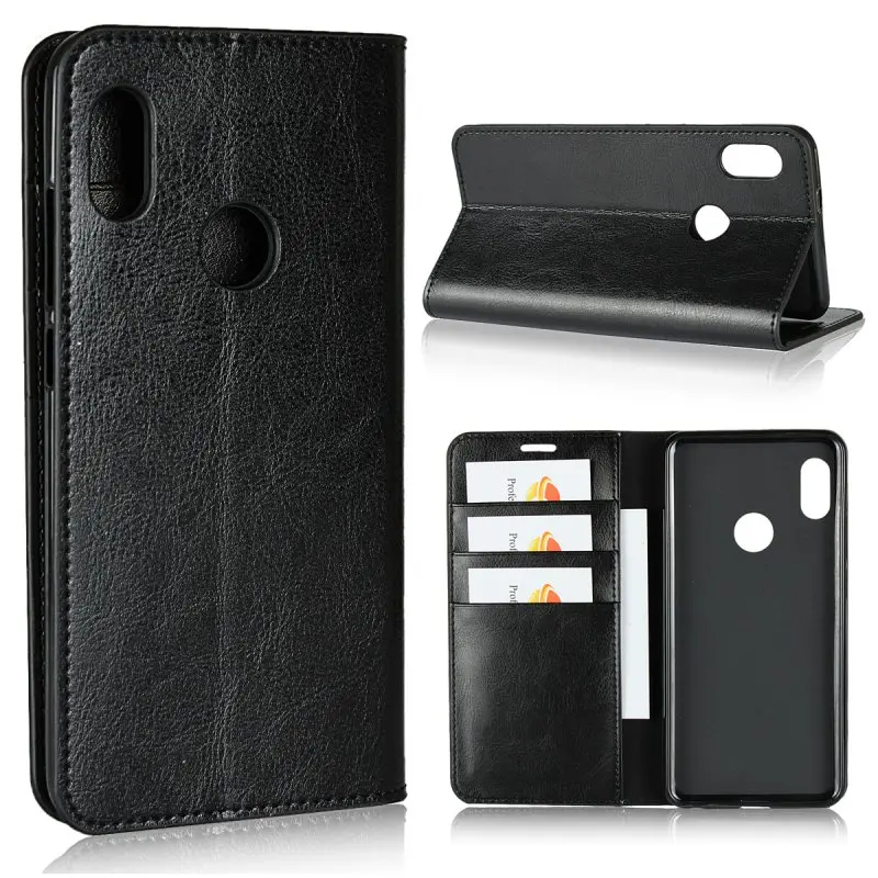 

For Xiaomi Mi A2 6X Case Cover Luxury Genuine Leather Wallet Phone Bags For Xiaomi Mi A2 Business Coque Etui Capinhas Hoesjes