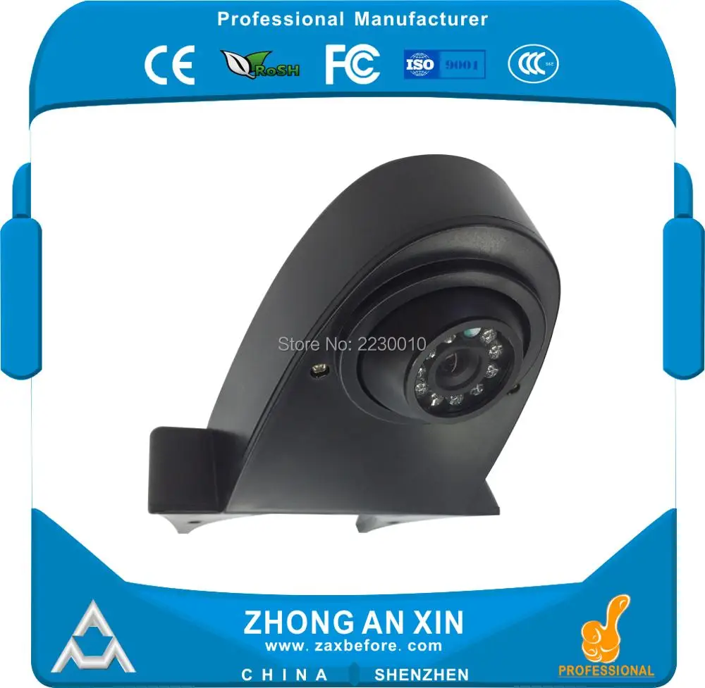 

720P HD Waterproof IP68 Infrared night vision Rear view Vehicle camera Car camera Bus Truck camera Factory OEM ODM