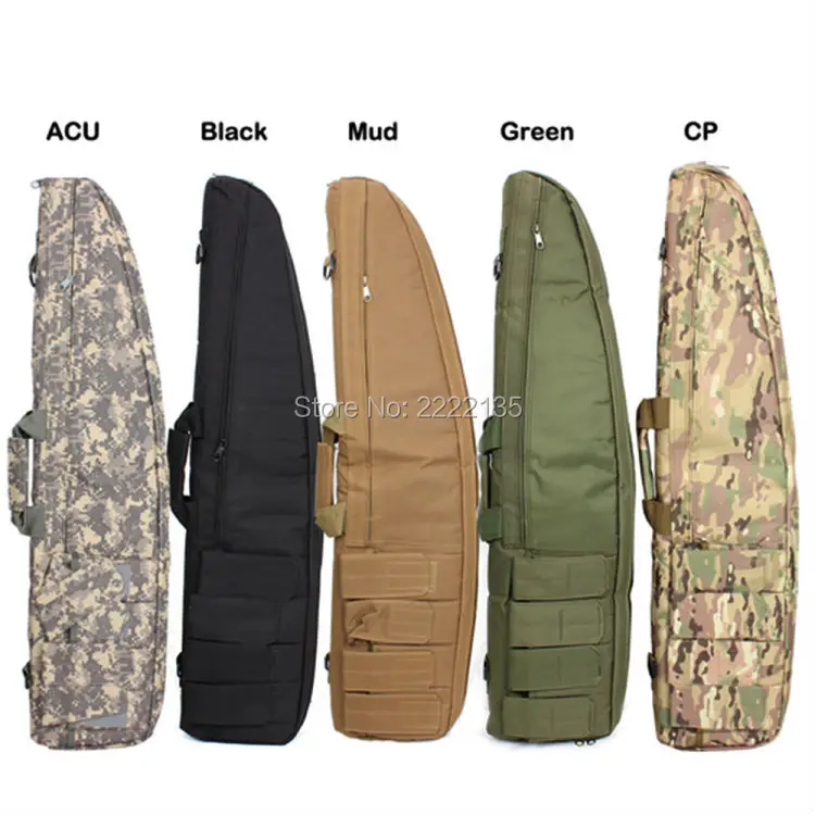 

New Arrival Tactical Heavy Duty Gun slip Bevel Carry Bag Rifle Case shoulder Backup pouch hunting backpack bag 95cm-120cm