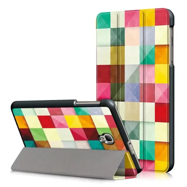 

Ultra Slim Smart Folding Flip Case Cover for T380 Protective Magnet Smart Cover for Samsung galaxy Tab A 8.0 2017 T380 T385+pen