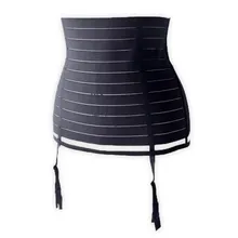 Высокая талия подвязки женские сексуальные подвязки Пояс для чулок твердые черные подтяжки для чулок эластичное нижнее белье