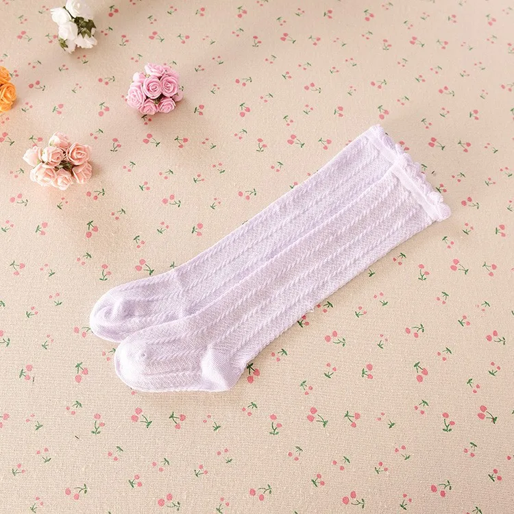 Новые носки для девочек носки до колен гетры для малышей для маленьких детей Носки наколенники для детей Meia Infantil для 0-3years
