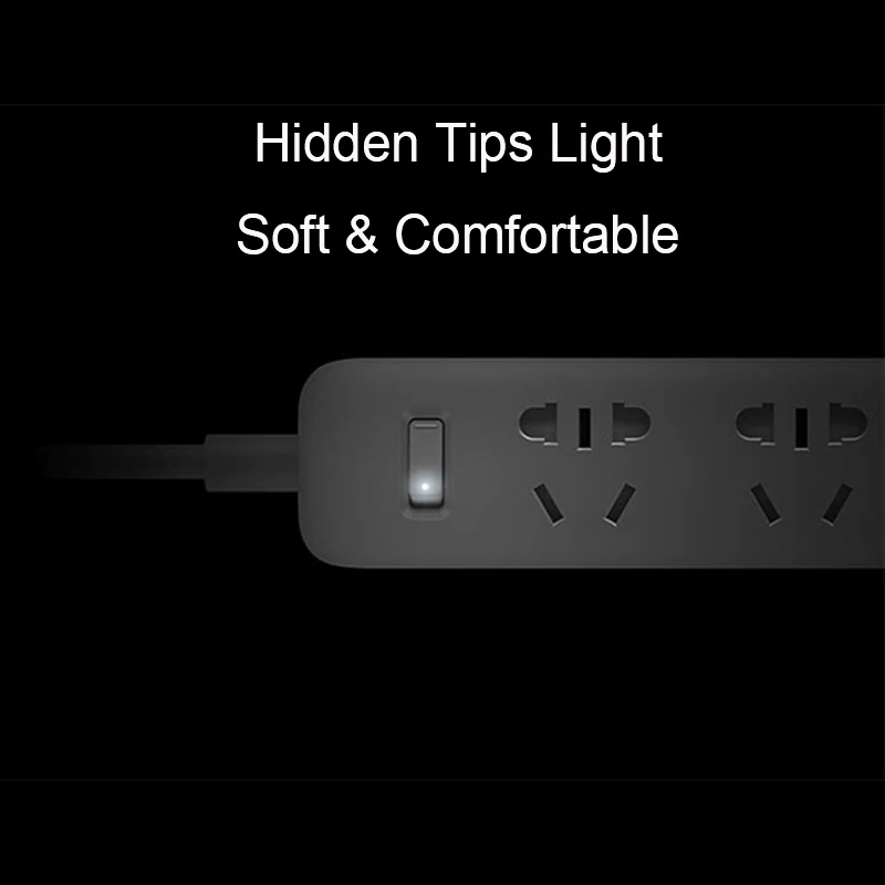 Xiaomi Mi разъем питания 5 портов штепсельная розетка удлинитель линия электрический адаптер питания независимая безопасная дверь