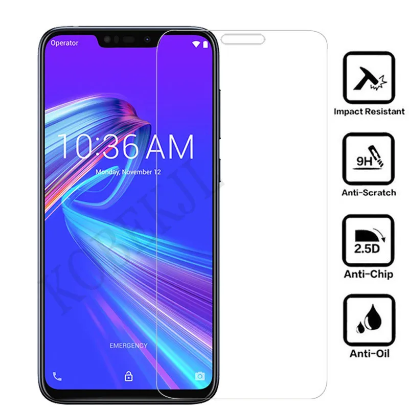 Asus ZB633KL закаленное стекло защита для экрана Zenfone Max M2 ZB ZB633 633 633KL KL X01AD 6 3|Защитные