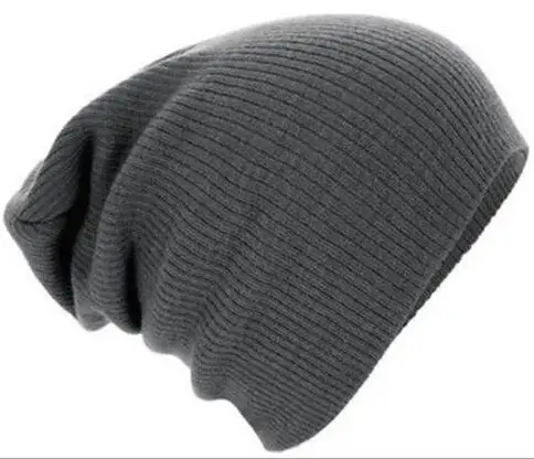 Дешевые одноцветные осенне-зимние классические стильные шапочки горячая Распродажа вязаные шапки унисекс наушники для мужчин и женщин