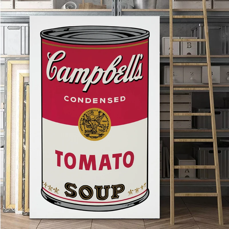 32 банки супа кэмпбелл энди уорхол. картина томатного супа. «банка с супом «кэмпбелл», 1962 г. энди уорхол сгущенка. энди уорхол банка с супом кэмпбелл 1962.