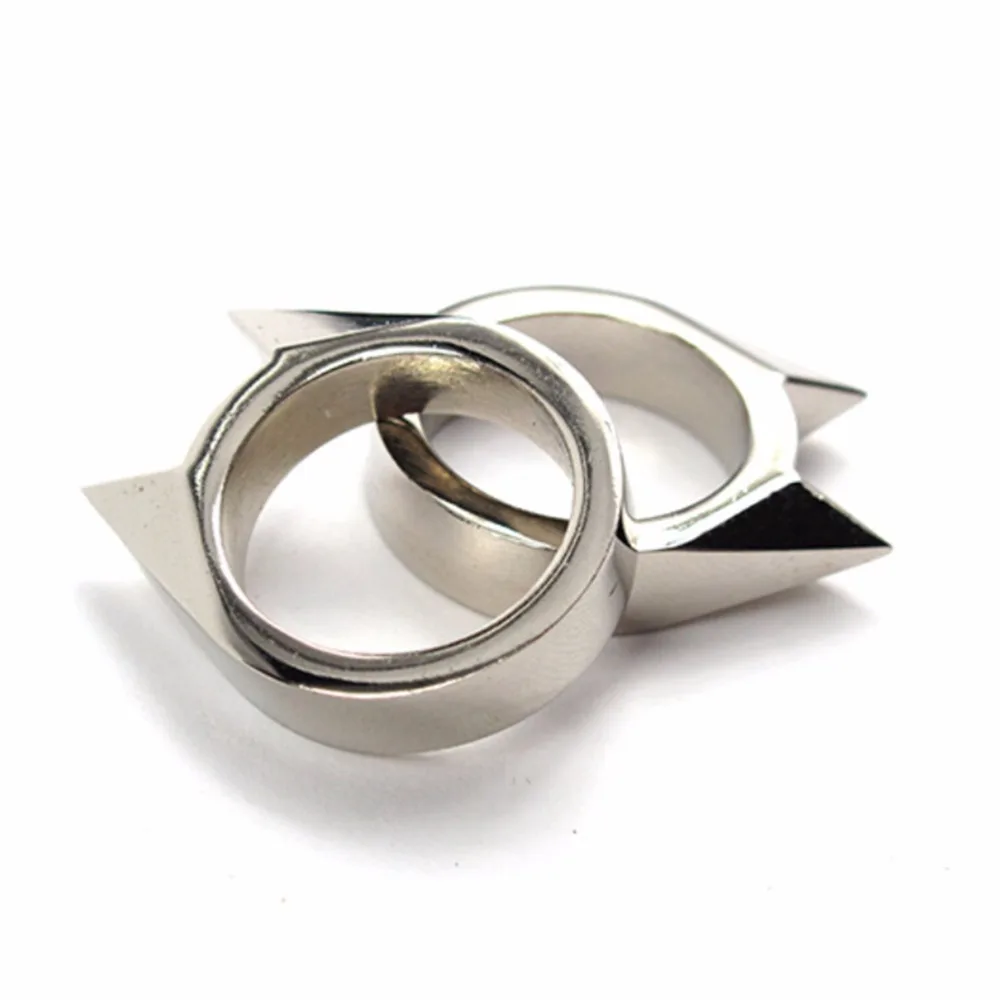 1 шт.. женское мужское защитное кольцо для выживания инструмент EDC Самозащита из нержавеющей стали кольцо для защиты пальцев кольцо
