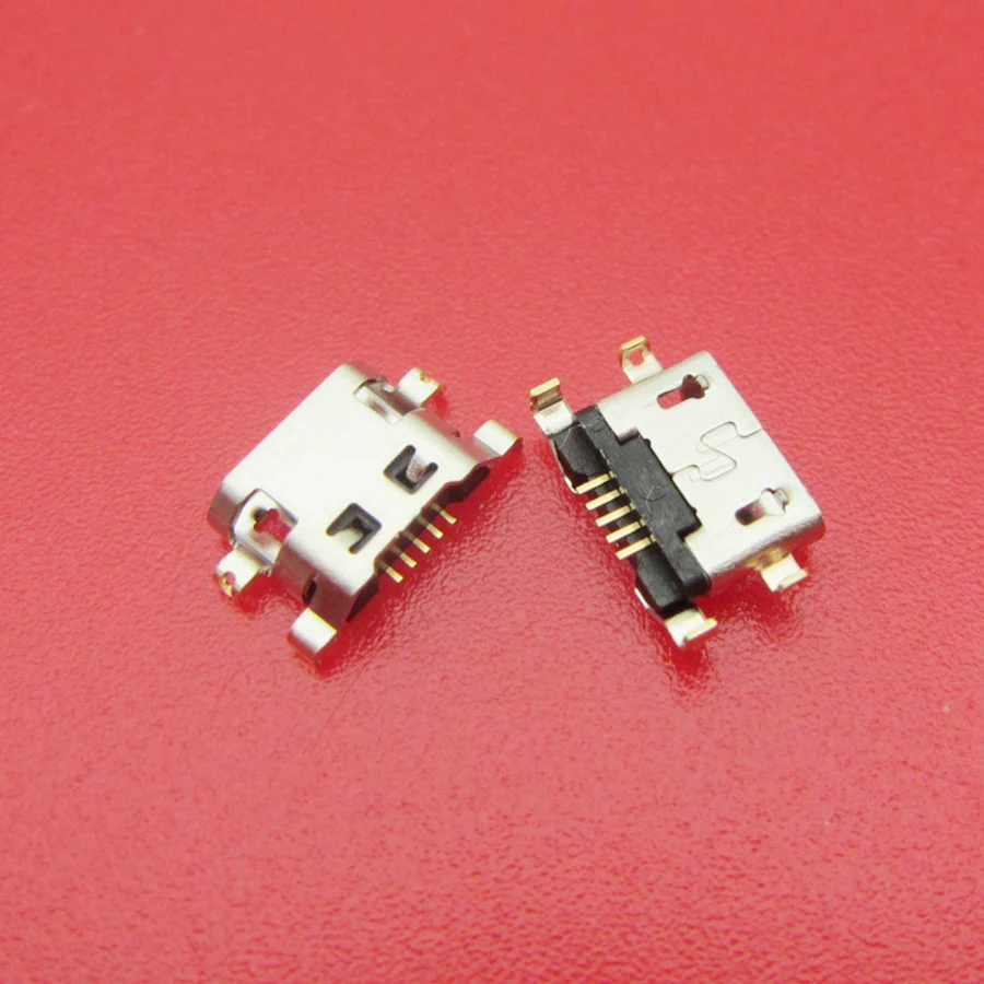 50 шт./лот для Alcatel OT6012 OT 6012 6012D One Touch Idol Mini micro usb разъем зарядки док