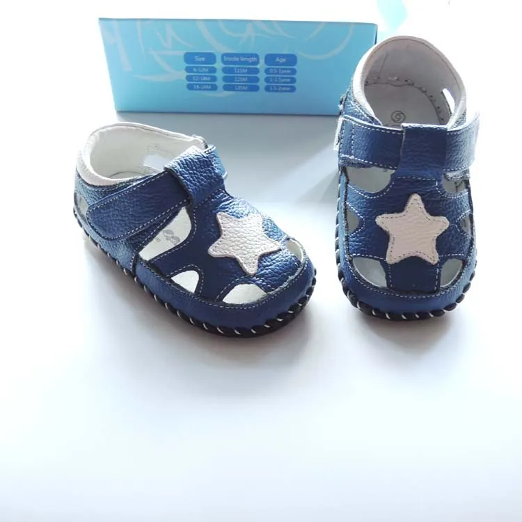 Marca de Couro Genuíno do Bebê Sapatos da Criança Nova Meninos Sapatos Verão Sola Macia Infantil Primeiros Caminhantes Respirável Bebe Tamancos Omn 2 High Quality Mamãe e Bebê
