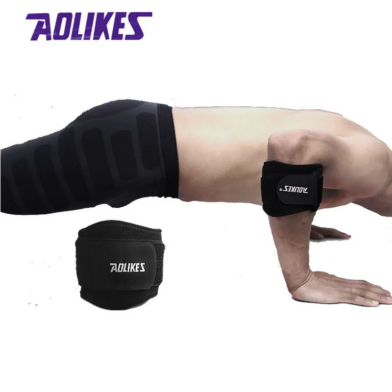 AOLIKES 1 шт. локоть для фитнеса поддержка регулируемого давления компрессионная