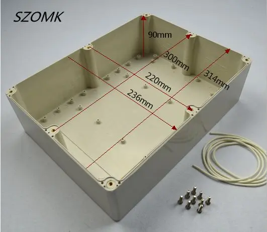 1 шт. электронная водонепроницаемая распределительная коробка 320*240*110 мм IP65