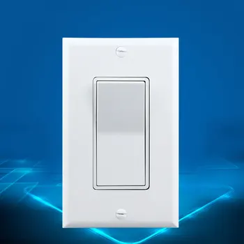 

U.S. standard one open single control switch U.S. regulation large board single link one American wall switch