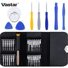 Vastar мини-Прецизионная отвертка 33 в 1, набор ручных инструментов, набор инструментов для ремонта мобильного телефона, планшета, ПК, Мультитул, инструменты