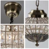 Retro Vintage Royal Empire Ball Style Big Led Crystal Modern Chandelier Lamp Lustres Lights E27 For Living Room bedroom bathroom ► Photo 3/6